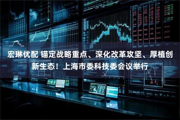 宏琳优配 锚定战略重点、深化改革攻坚、厚植创新生态！上海市委科技委会议举行