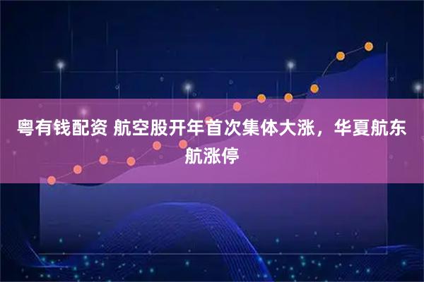 粤有钱配资 航空股开年首次集体大涨，华夏航东航涨停