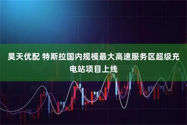 昊天优配 特斯拉国内规模最大高速服务区超级充电站项目上线